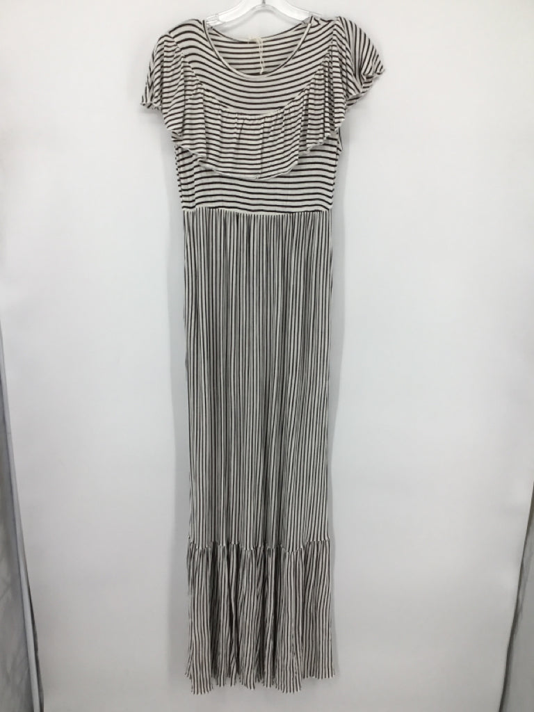 Pink Blush Size M Cotton Blend Dress - Maternity