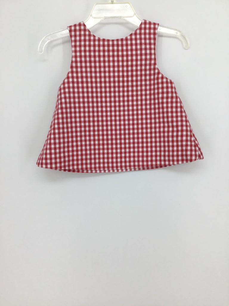 Kelly's Kids Child Size 6 Months Red Christmas Dress