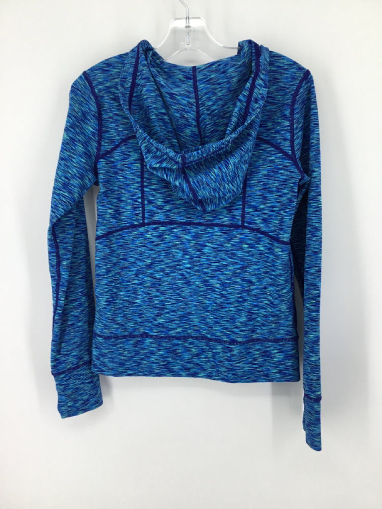Zella Girl Child Size 10 Blue Hoodie - girls