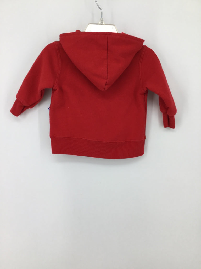 Precious Cargo Child Size 6 Months Red Cardinals Hoodie - boys