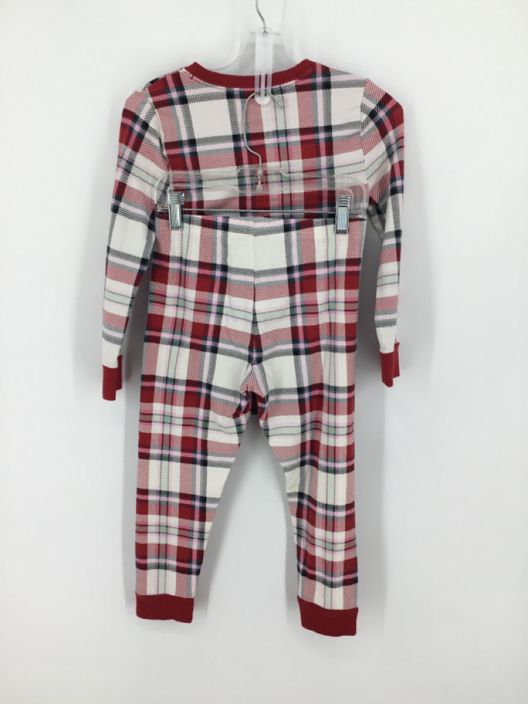 Soma Child Size 8 Red Plaid Pajamas - boys