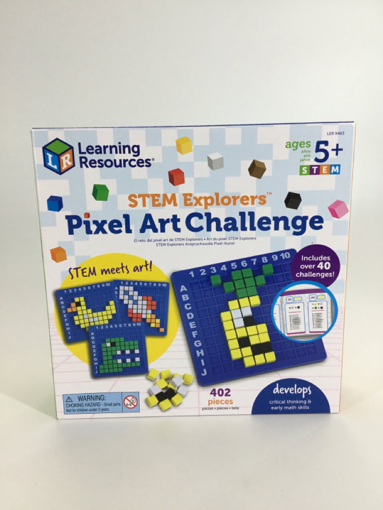 Learning Resources STEM Explorers Pixel Art Challenge