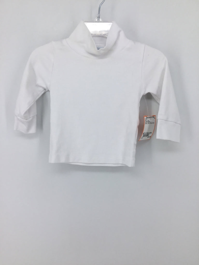 Little English Child Size 12 Months White Solid Shirt - boys