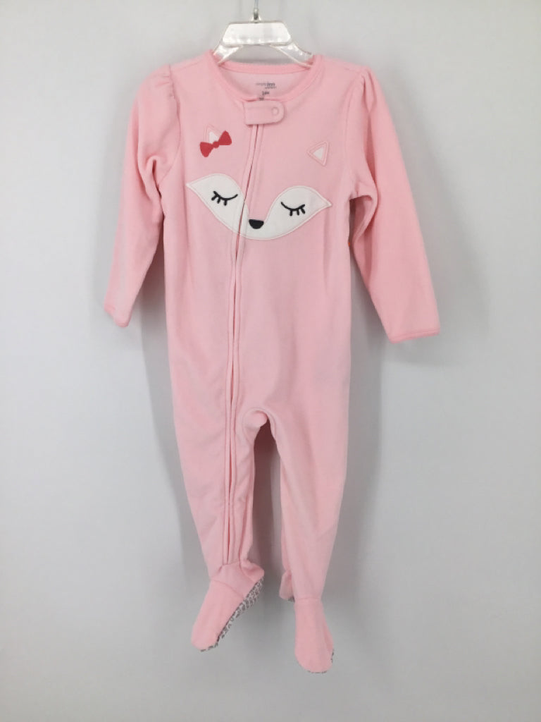 Simple Joys made by Carters Child Size 24 Months Pink Sleepers