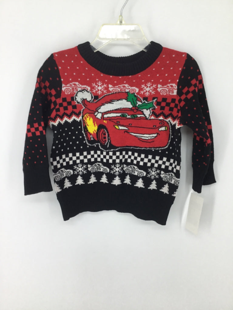 Disney Child Size 12 Months Black Christmas Sweater
