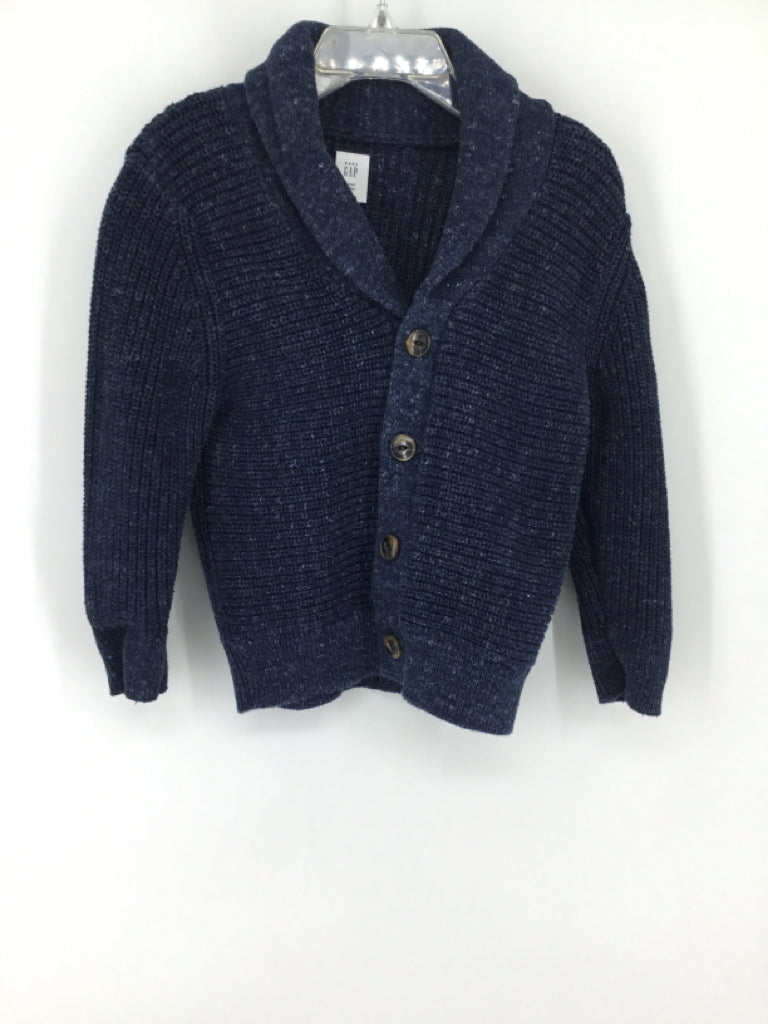 Baby Gap Child Size 3 Blue Speckled Sweater - boys