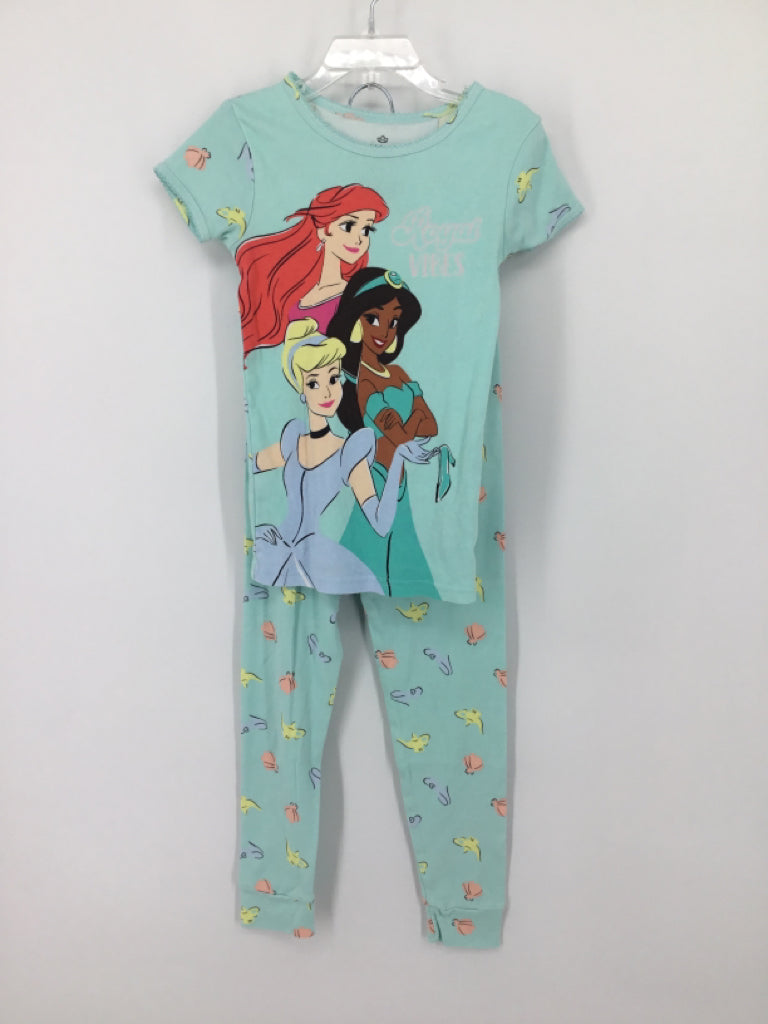 Disney Child Size 7 Blue Pajamas - girls