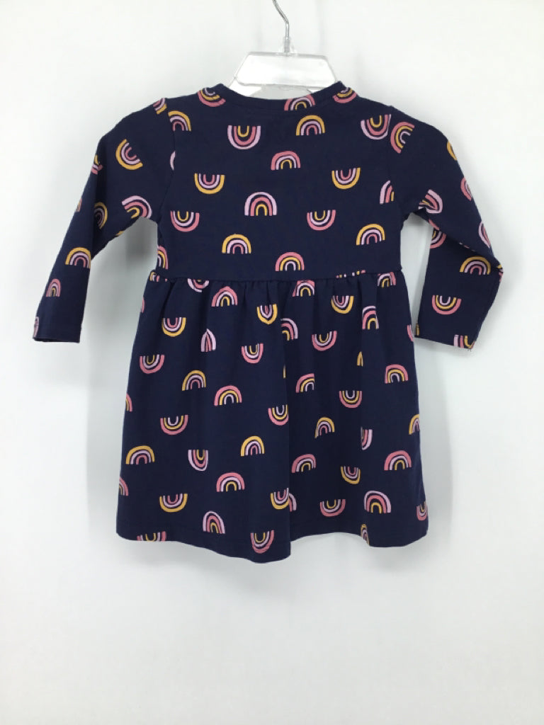 Mighty Goods Child Size 6 Months Navy Dress - girls