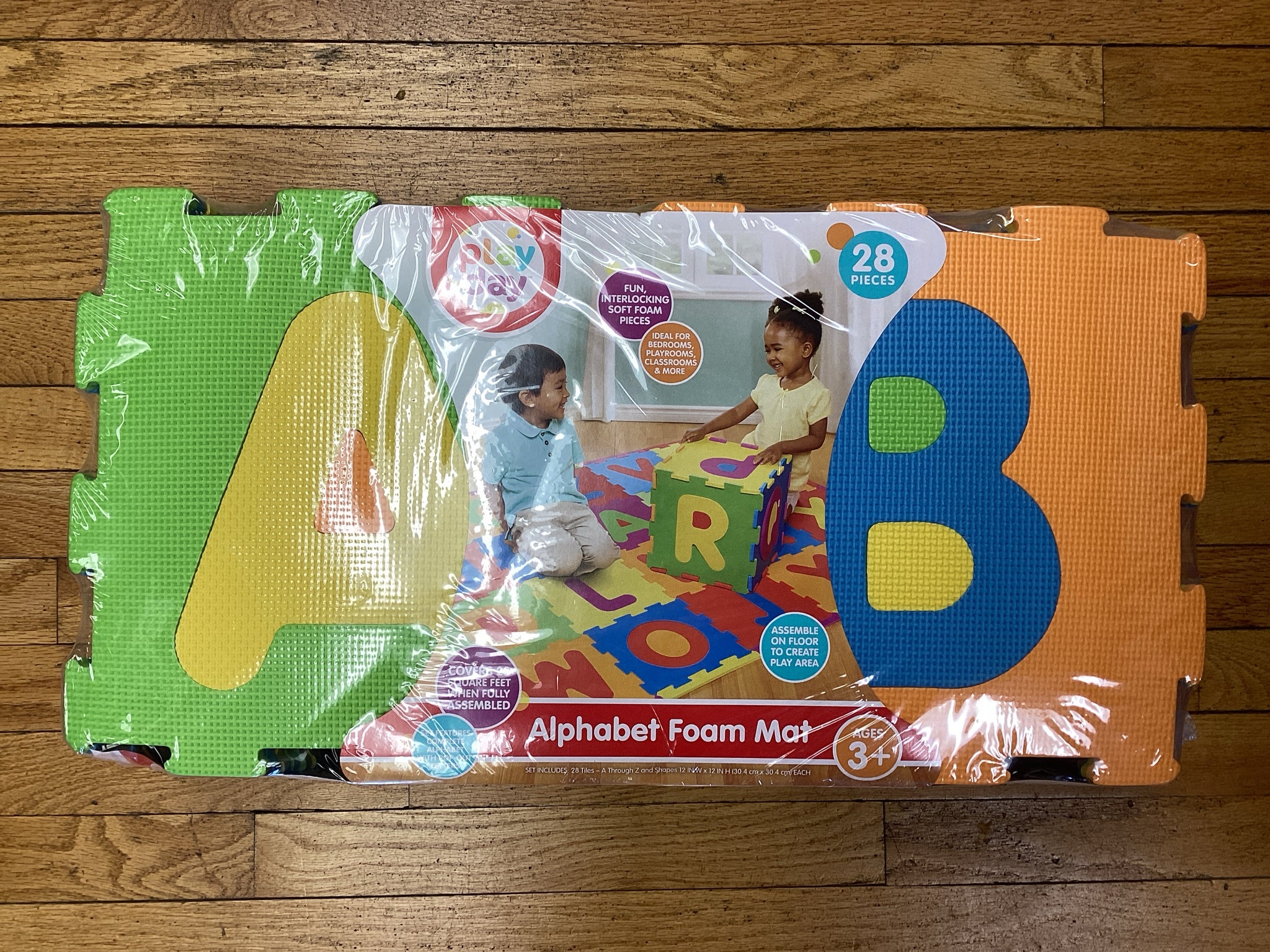 Play Day Alphabet Foam Play Mat