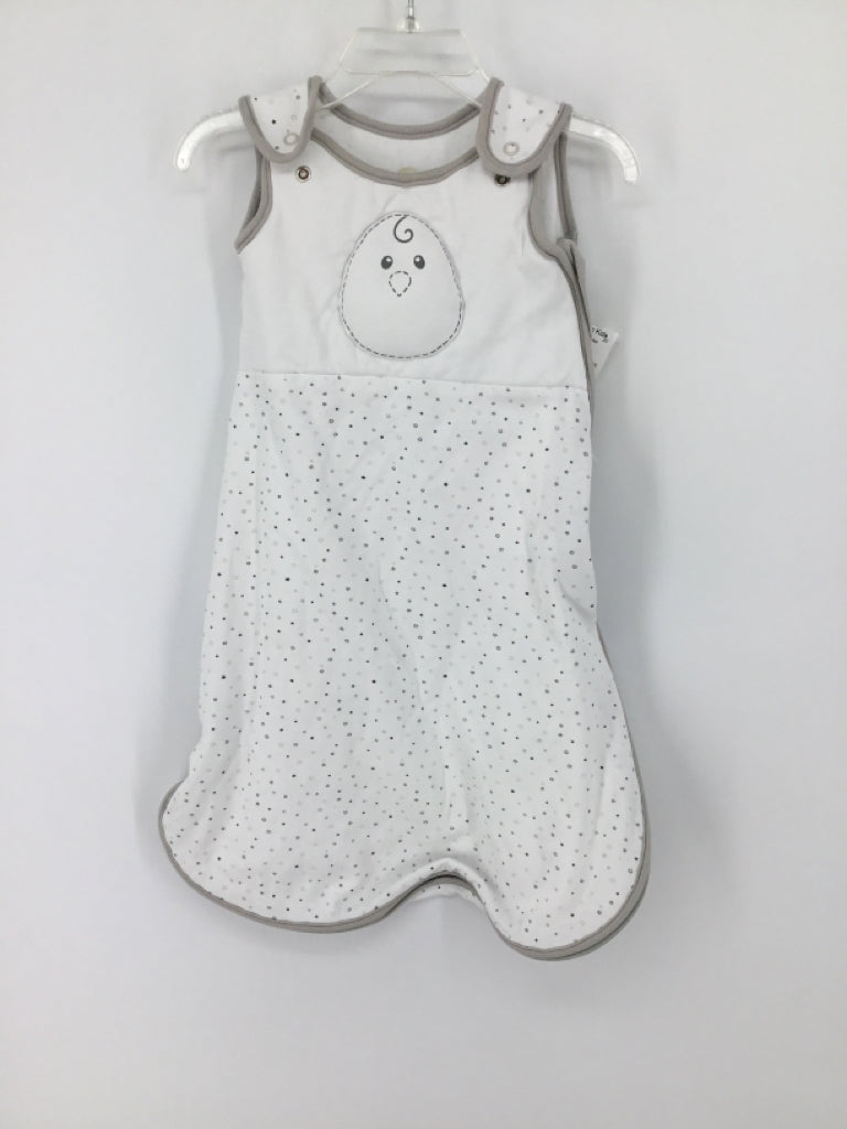 Nested Bean Child Size S White Sleep Sacks & Swaddles