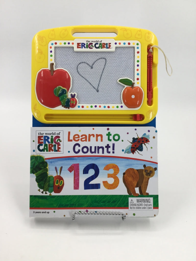Eric Carle 1-2-3 Learn To Count Board Book