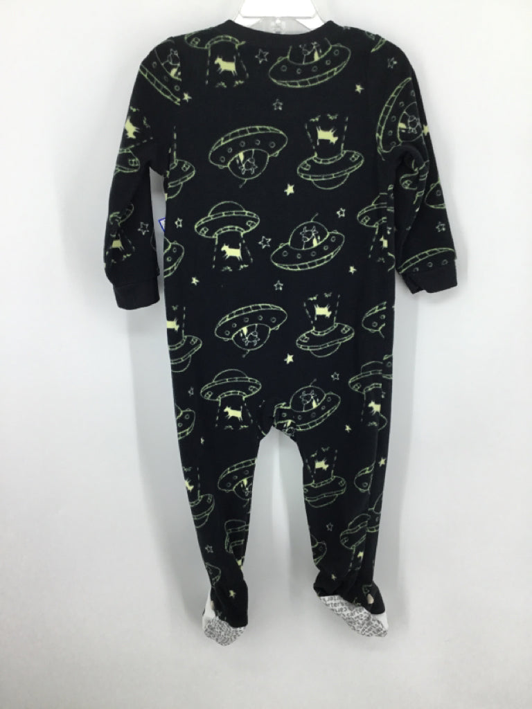Carter's Child Size 24 Months Black Sleepers