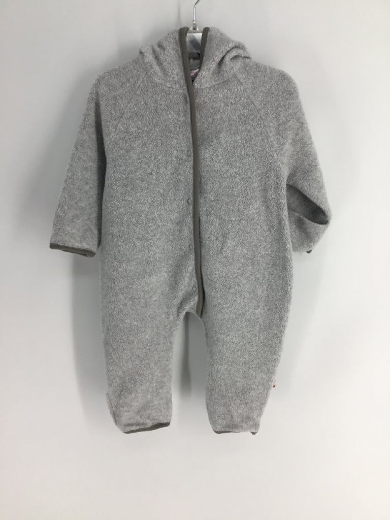 Zutano Child Size 12 Months Gray Solid Outfit - boys