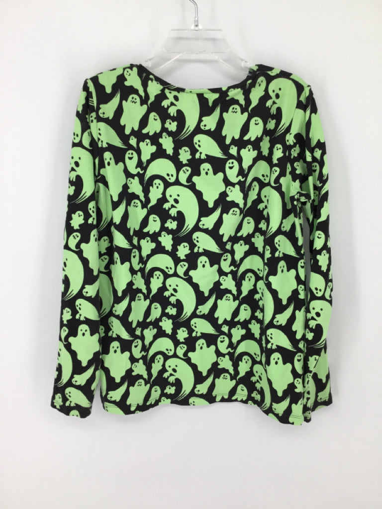 H & M Child Size 8 Green Halloween Shirt