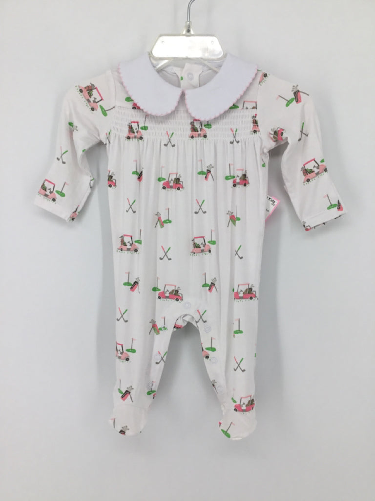 Angel Dear Child Size Newborn White Outfit - girls