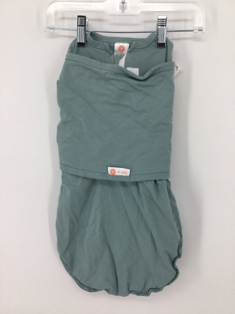 Embe Child Size One Size Green Sleep Sacks & Swaddles