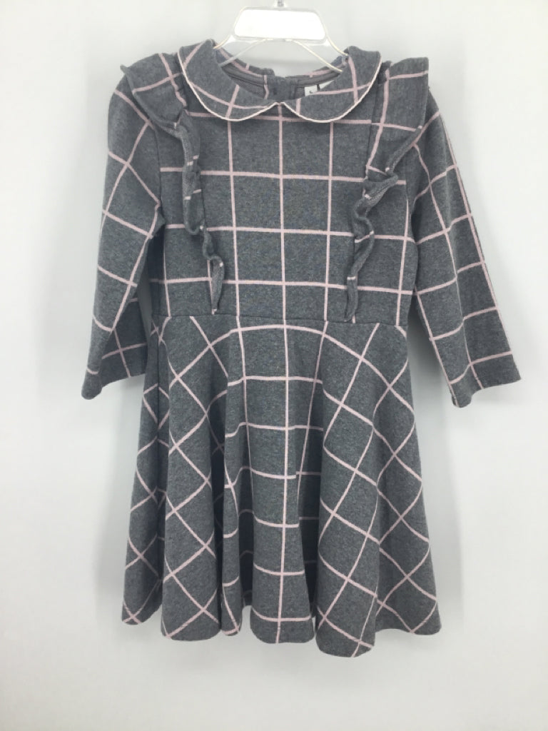 Janie and Jack Child Size 5 Gray Dress - girls