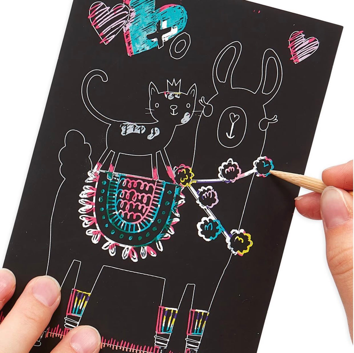 Ooly - Funtastic Friends Scratch and Scribble Art Kits