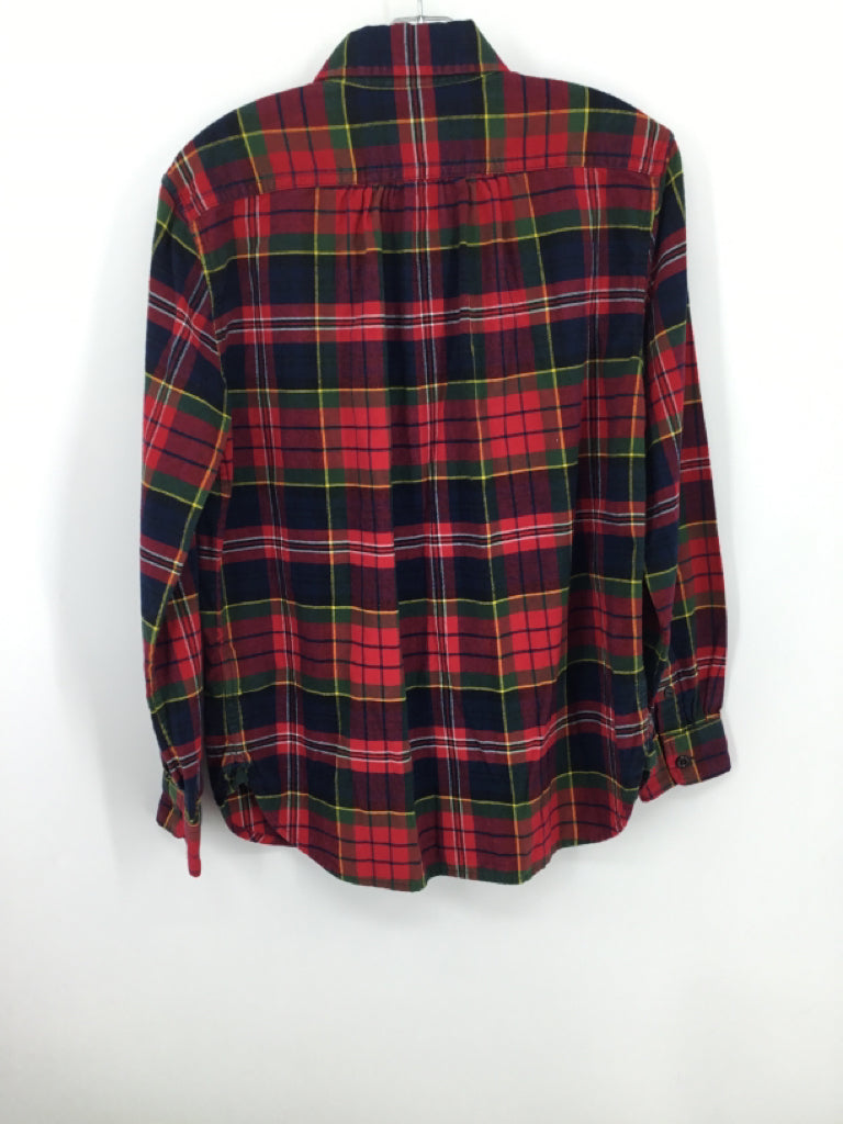 Ralph Lauren Child Size 12 Multi-Color Plaid Shirt - boys
