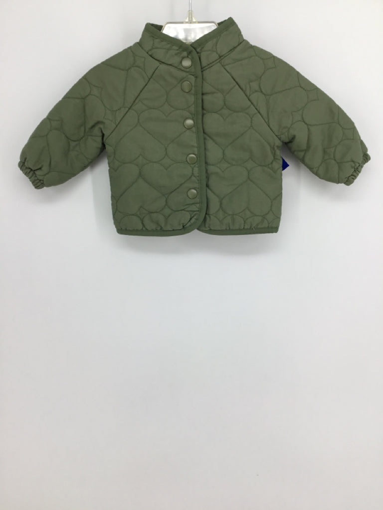Old Navy Child Size 0-3 Months Green Jacket - girls
