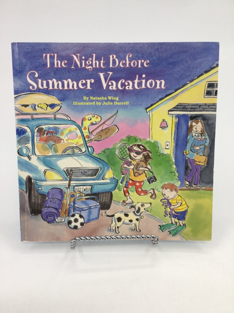 The Night Before Summer Vacation Paperback Book