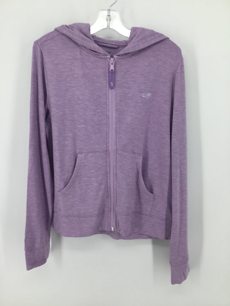 vineyard vines Child Size 12 Purple Hoodie - girls