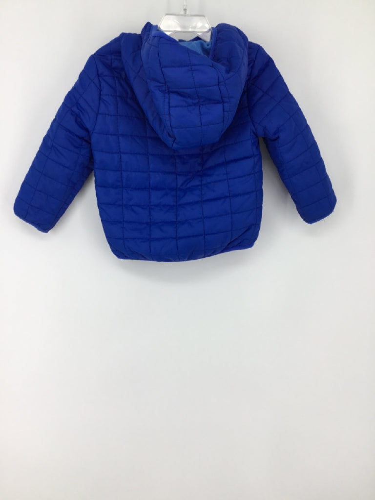 Cat & Jack Child Size 2 Blue Solid Outerwear - boys