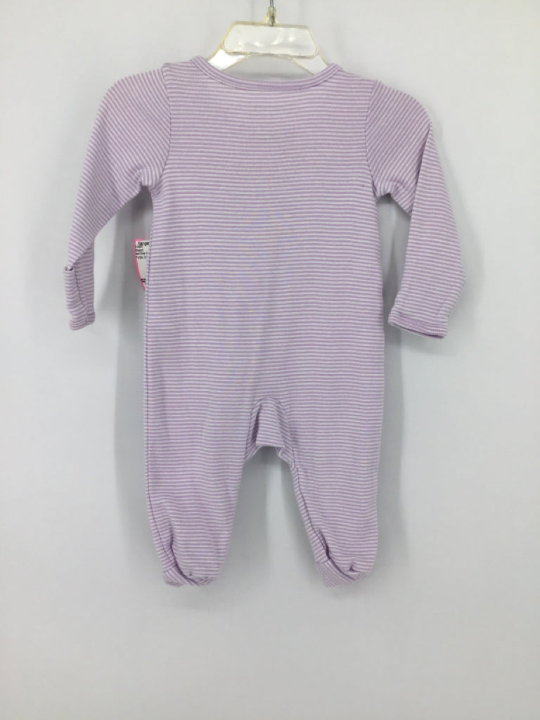 Just One You Made by Carters Child Size 3 Months Purple Sleepers