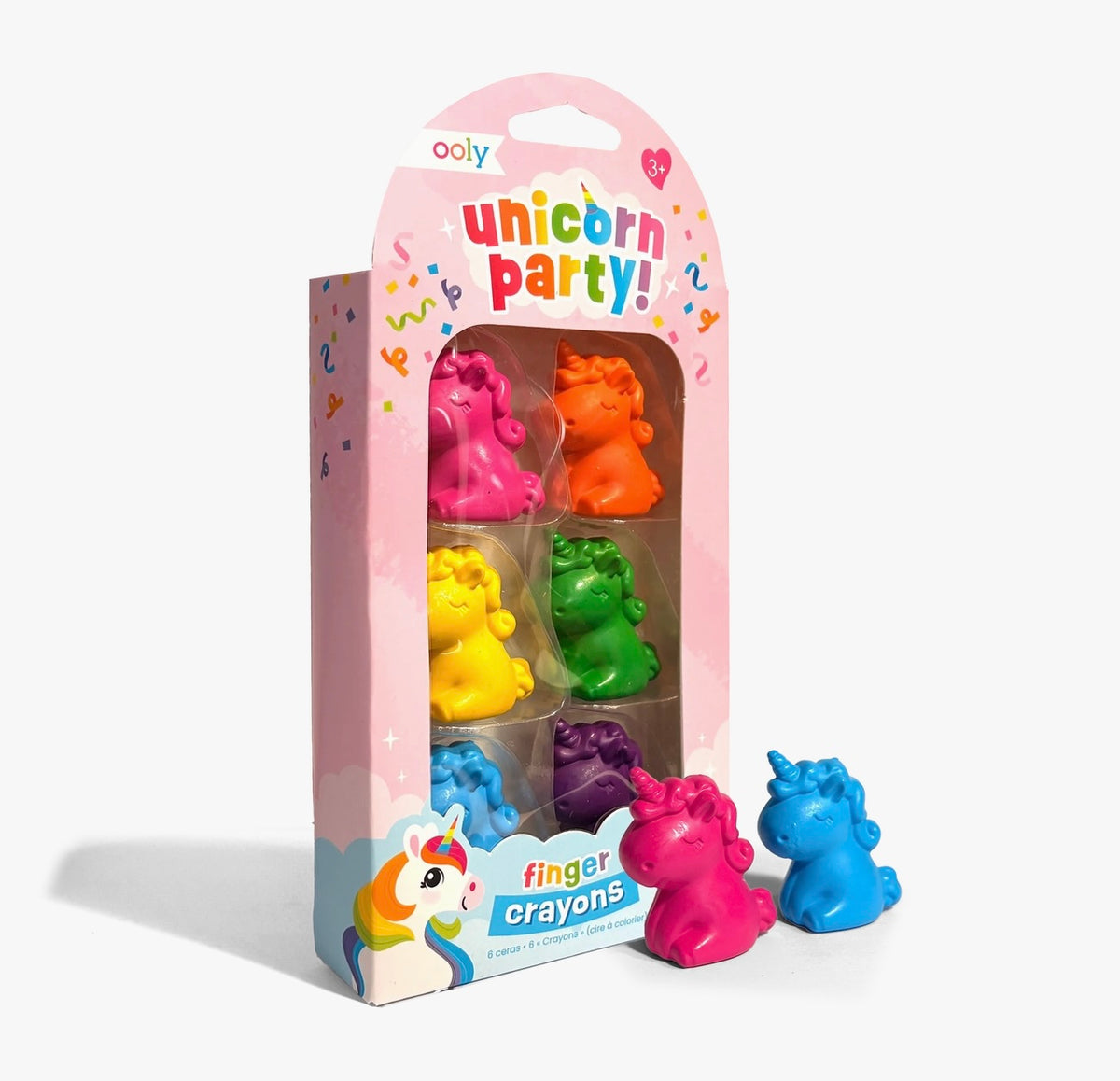 Ooly - Finger Crayons (Unicorn Party!)