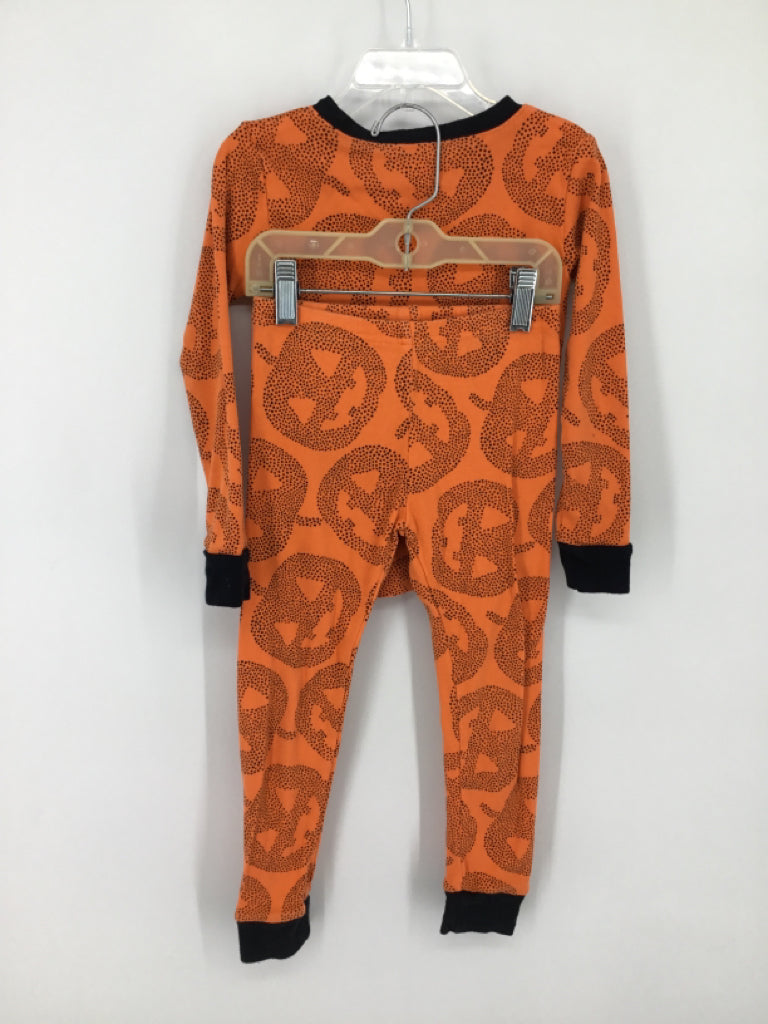 Carter's Child Size 5 Orange Halloween Pajamas