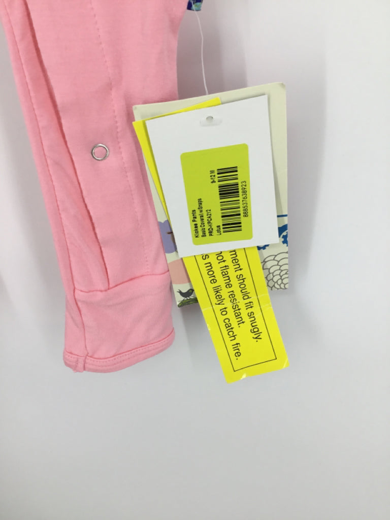 Kickee Pants Child Size 9-12 Months Pink Pajamas - girls
