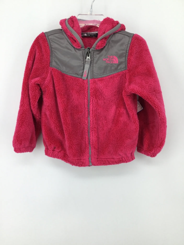 The North Face Child Size 2 Pink Hoodie - girls