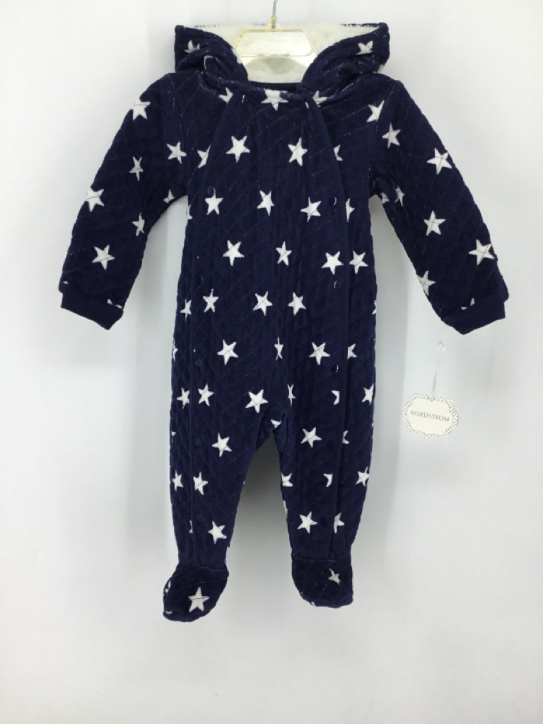 Nordstrom Child Size 12 Months Blue Stars Outerwear - boys