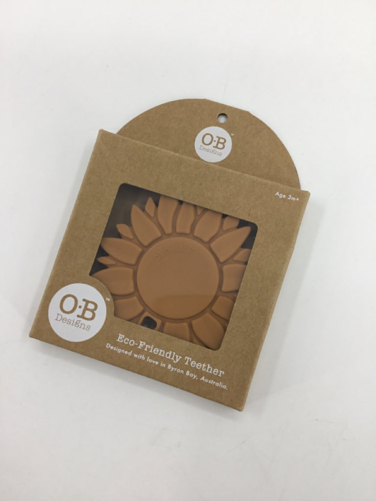 O.B Designs Eco Friendly Teether - Sunflower