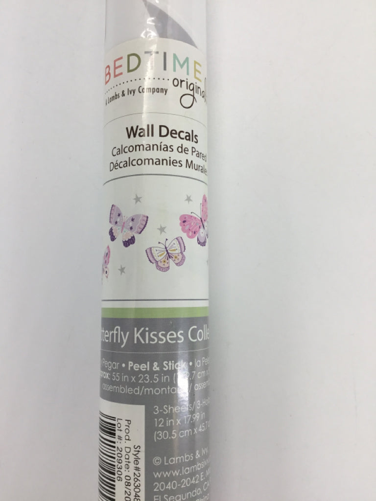Lamb's & Ivy Bedtime Originals Butterfly Kisses Peel & Stick Wall Decals