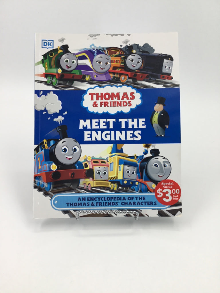 DK Thomas & Friends Meet The Engines Paper Back Book