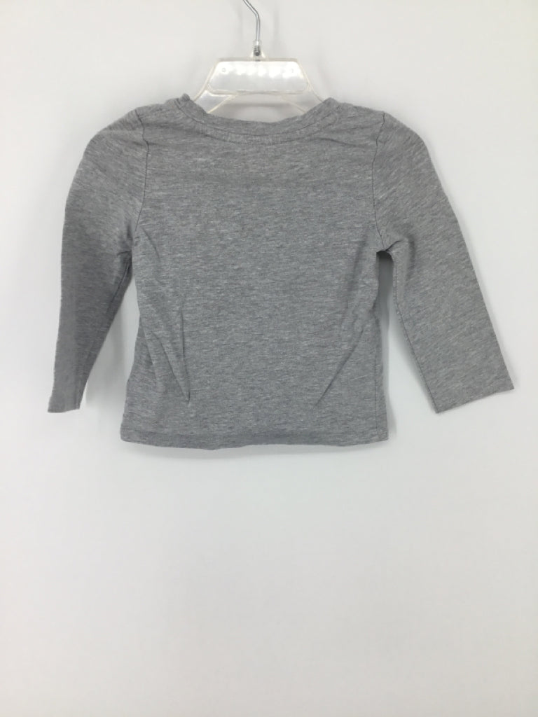 Cat & Jack Child Size 12 Months Gray Halloween T-Shirt