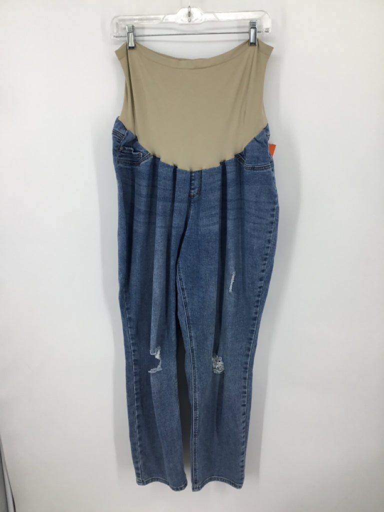 Indigo Blue Size 3X Denim Jeans