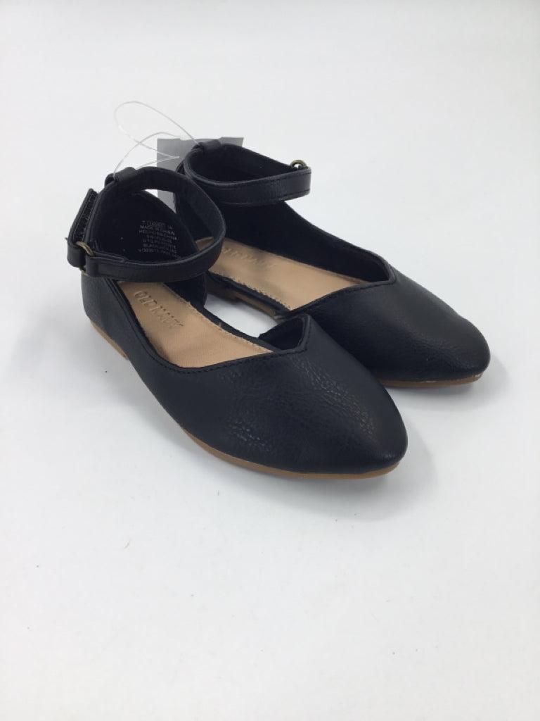 Old Navy Child Size 7 Toddler Black Dress Shoes