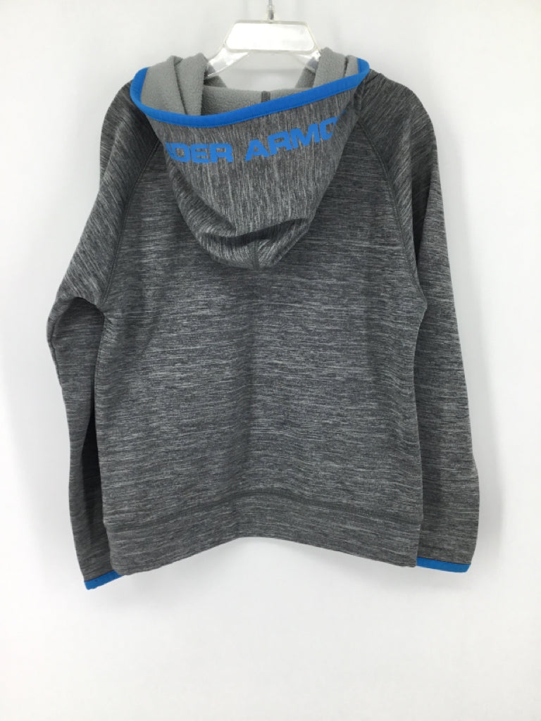 Under Armour Child Size 7 Gray Marbled Sweatshirt - boys