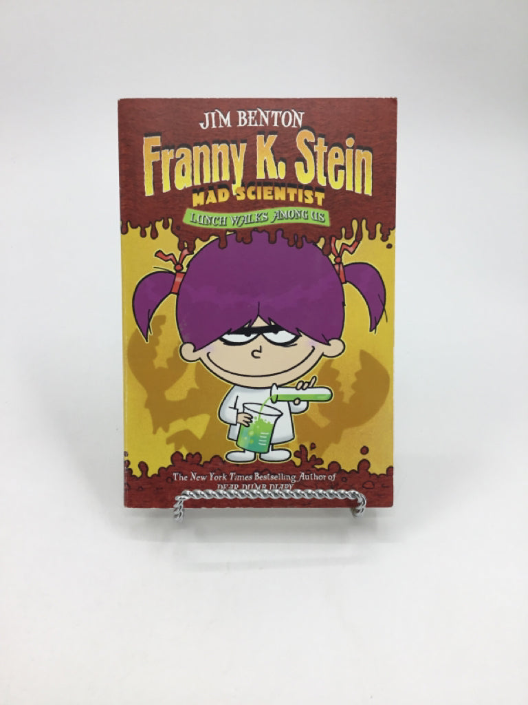 Franny K Stein Mad Scientist Lunch Walks Among Us Paperback Book