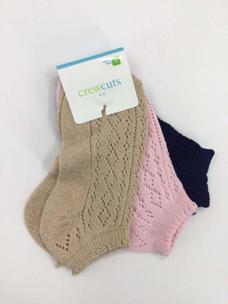 Crewcuts Child Size 3 Youth Gold Socks - girls