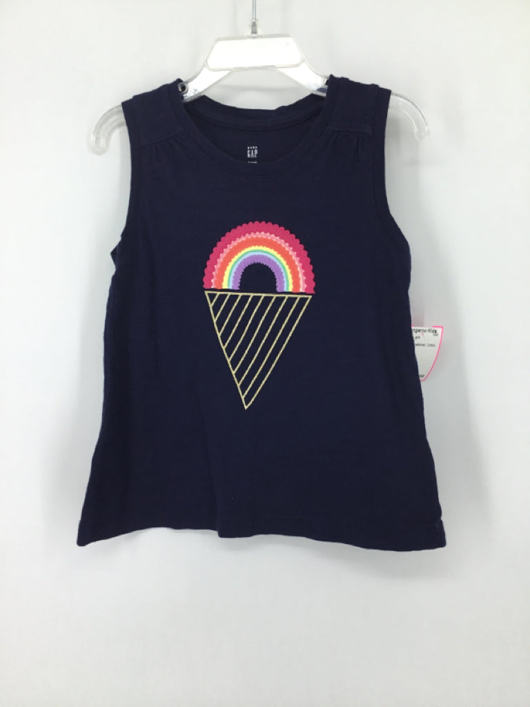 Baby Gap Child Size 5 Navy Tank top - girls