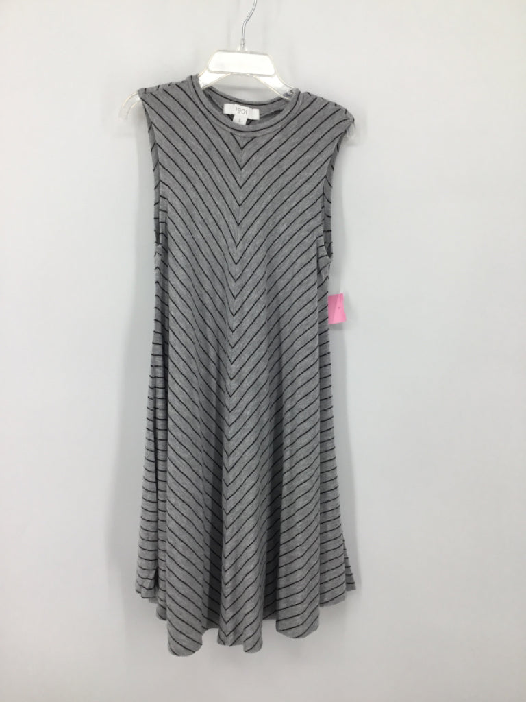 1901 Child Size 7 Gray Dress - girls