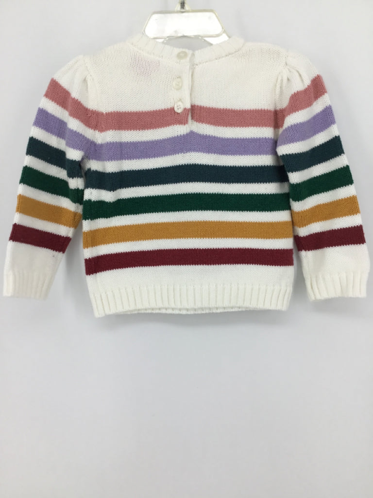Ruffle Butts Child Size 12-18 Months Multi-Color Sweater - girls