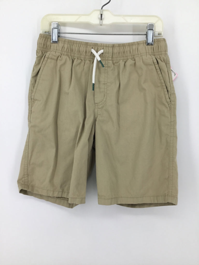 Cat & Jack Child Size 10 Tan Solid Shorts - boys