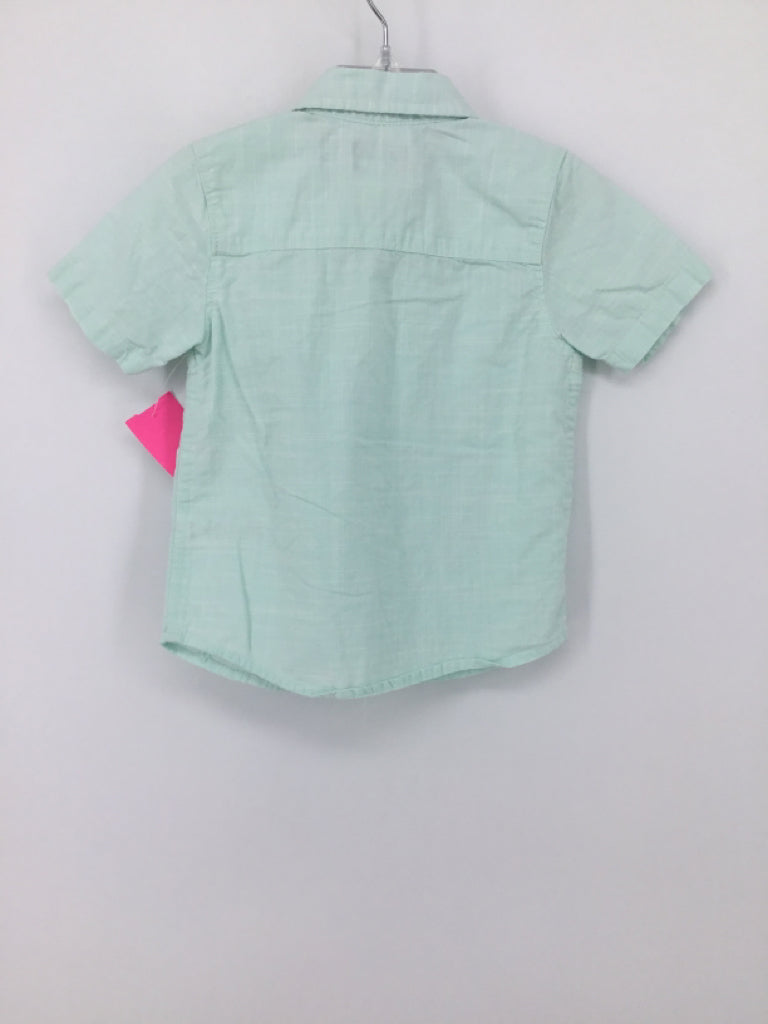OshKosh B'gosh Child Size 2 Blue Solid Shirt - boys