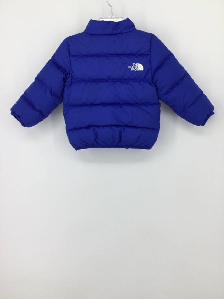 The North Face Child Size 6-12 Months Blue Solid Outerwear - boys