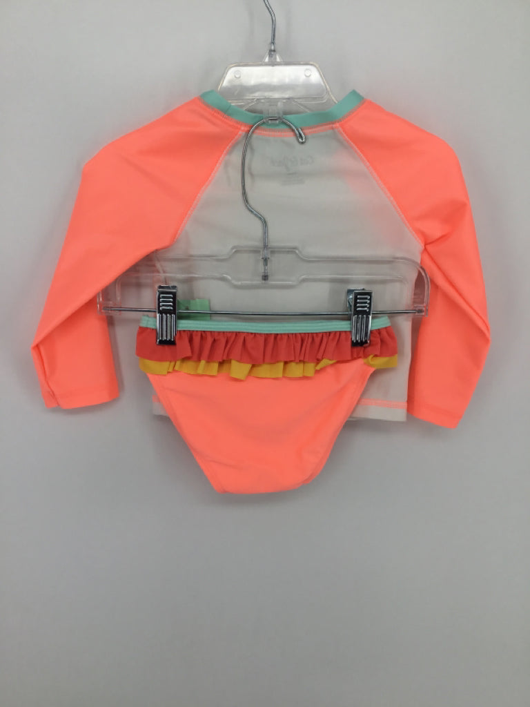 Cat & Jack Child Size 18 Months Orange Swimwear - girls