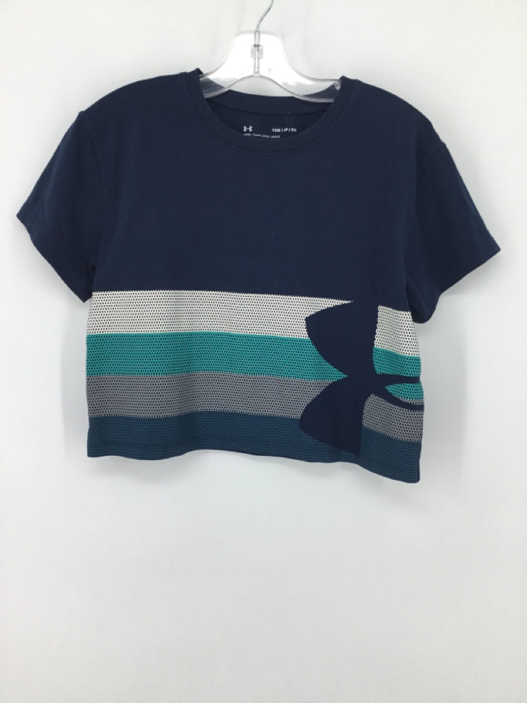 Under Armour Child Size 8 Blue T-shirt - girls